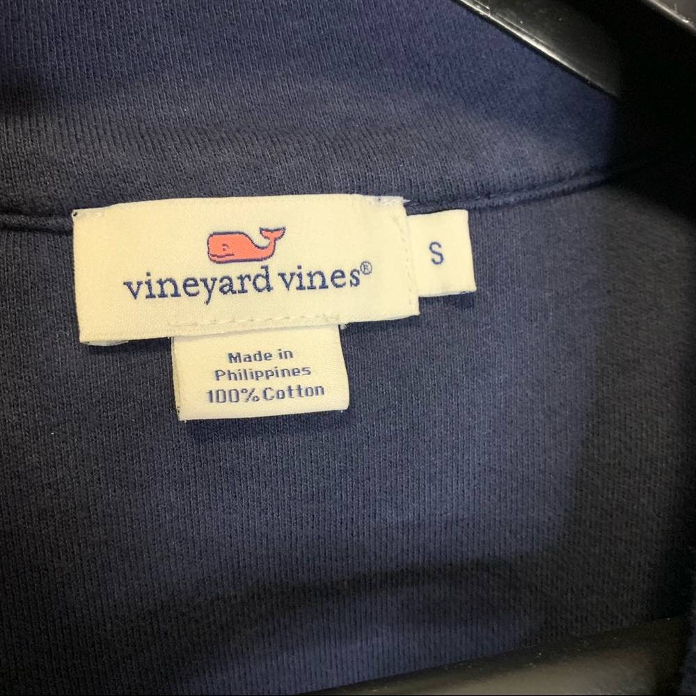 Vineyard Vines Patchwork Quarter Zip Sweater - image 4